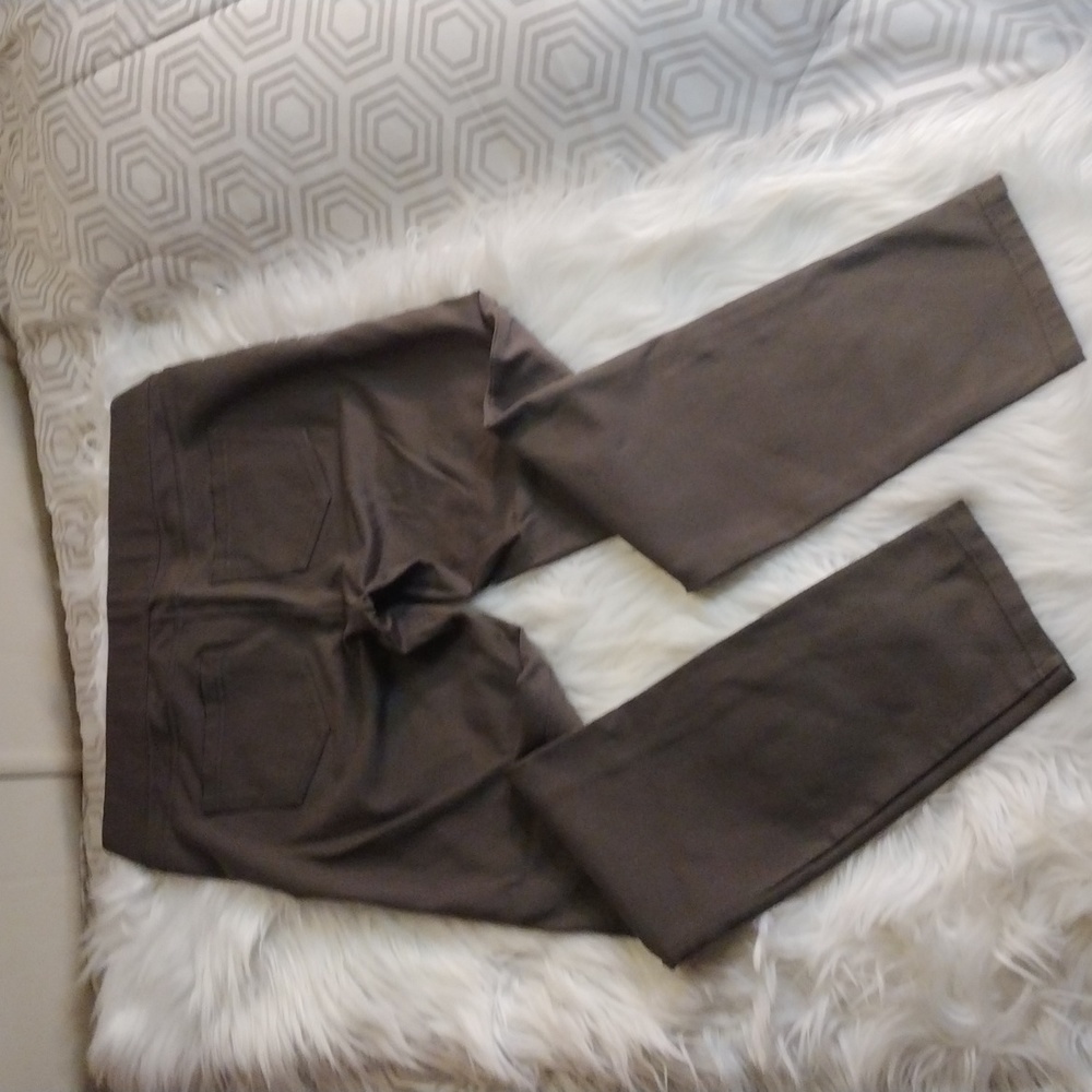 Liverpool Sienna pull-on leggings 10/30 dark olive - Picture 10 of 12